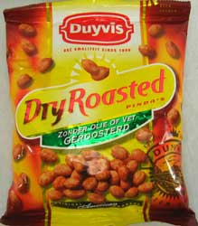 Dry-roasted pinda's van Duyvis zijn van goede kwaliteit